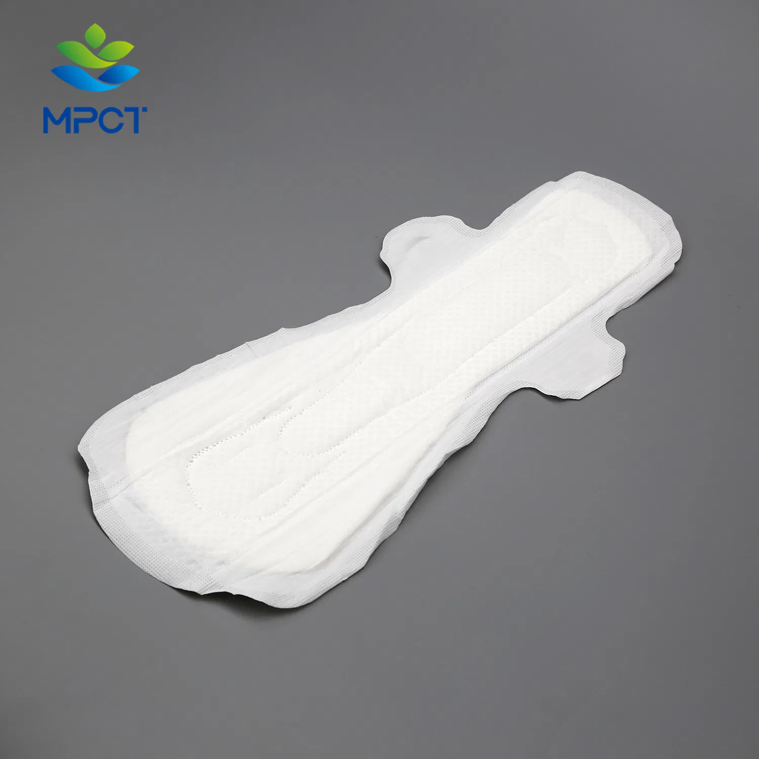 Nueva producción de moda, material de algodón orgánico, capas suaves, compresas sanitarias para ladies
