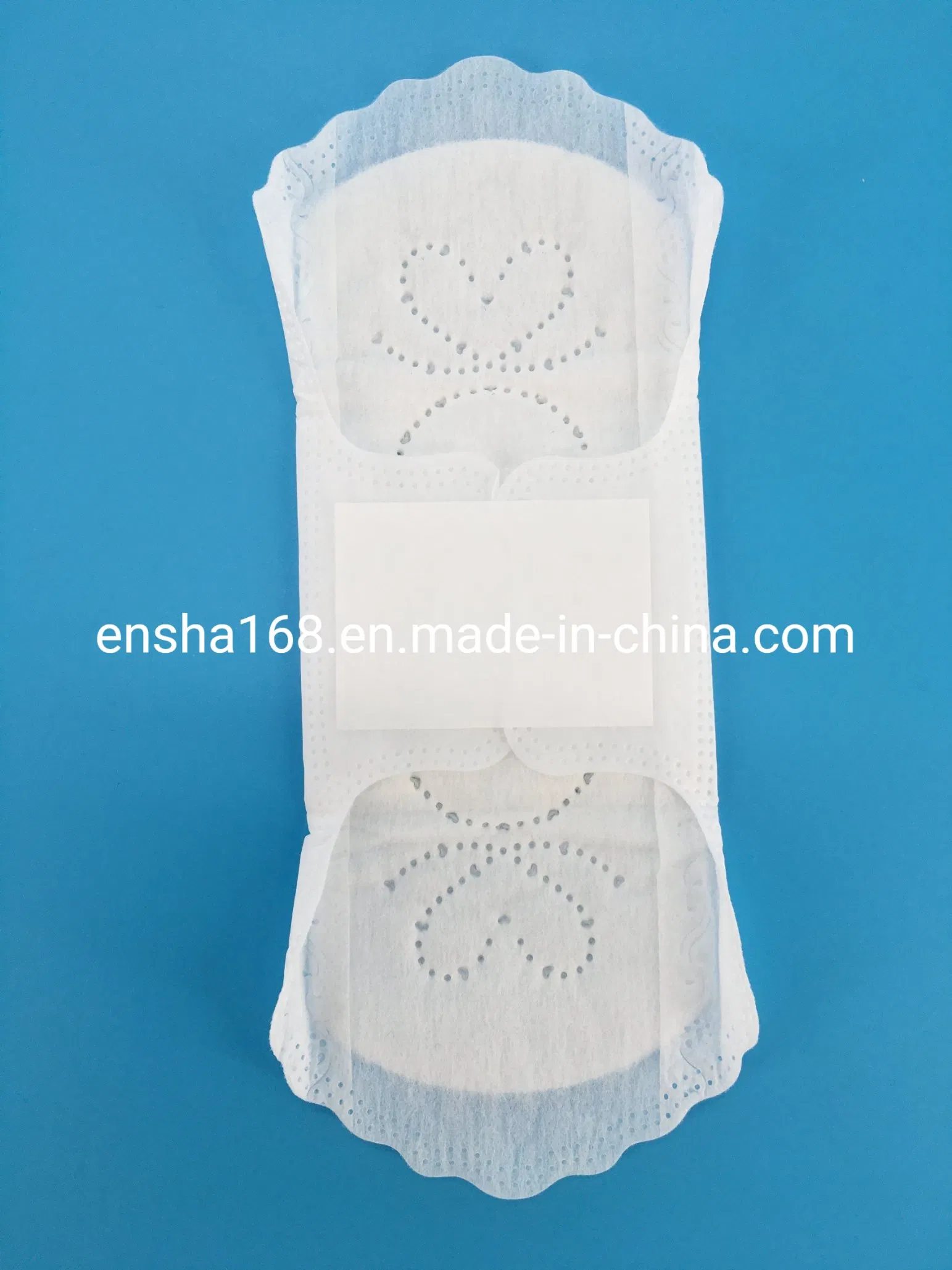 Compresa de algodón orgánico biodegradable controlada en calidad y ecológica para mujeres 100%