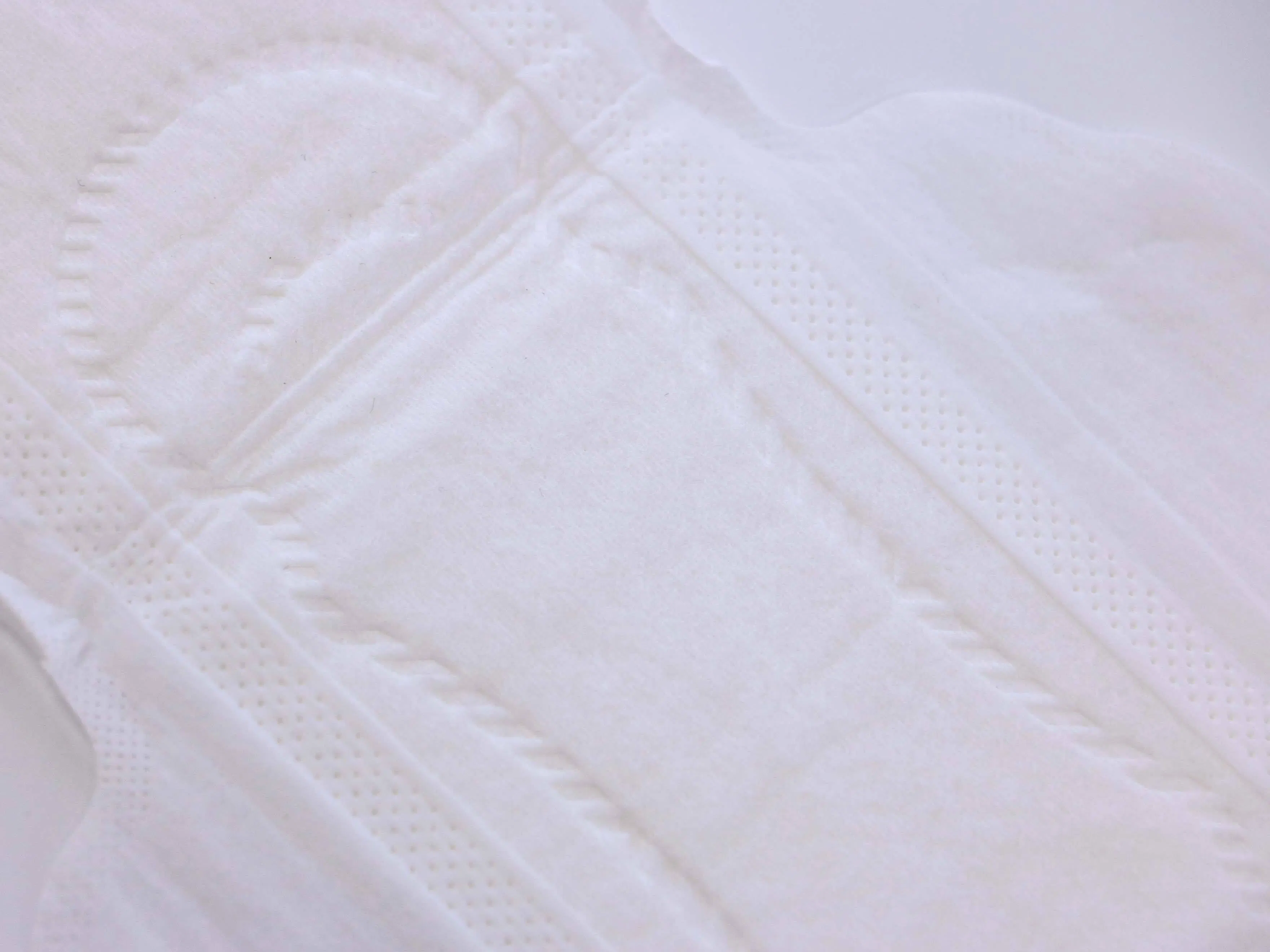 Compresas menstruales de algodón orgánico ultra suave con alas para comodidad durante todo el día