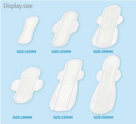 Toalla menstrual absorbente de tela para mujeres, de carbón de bambú, lavable y reutilizable