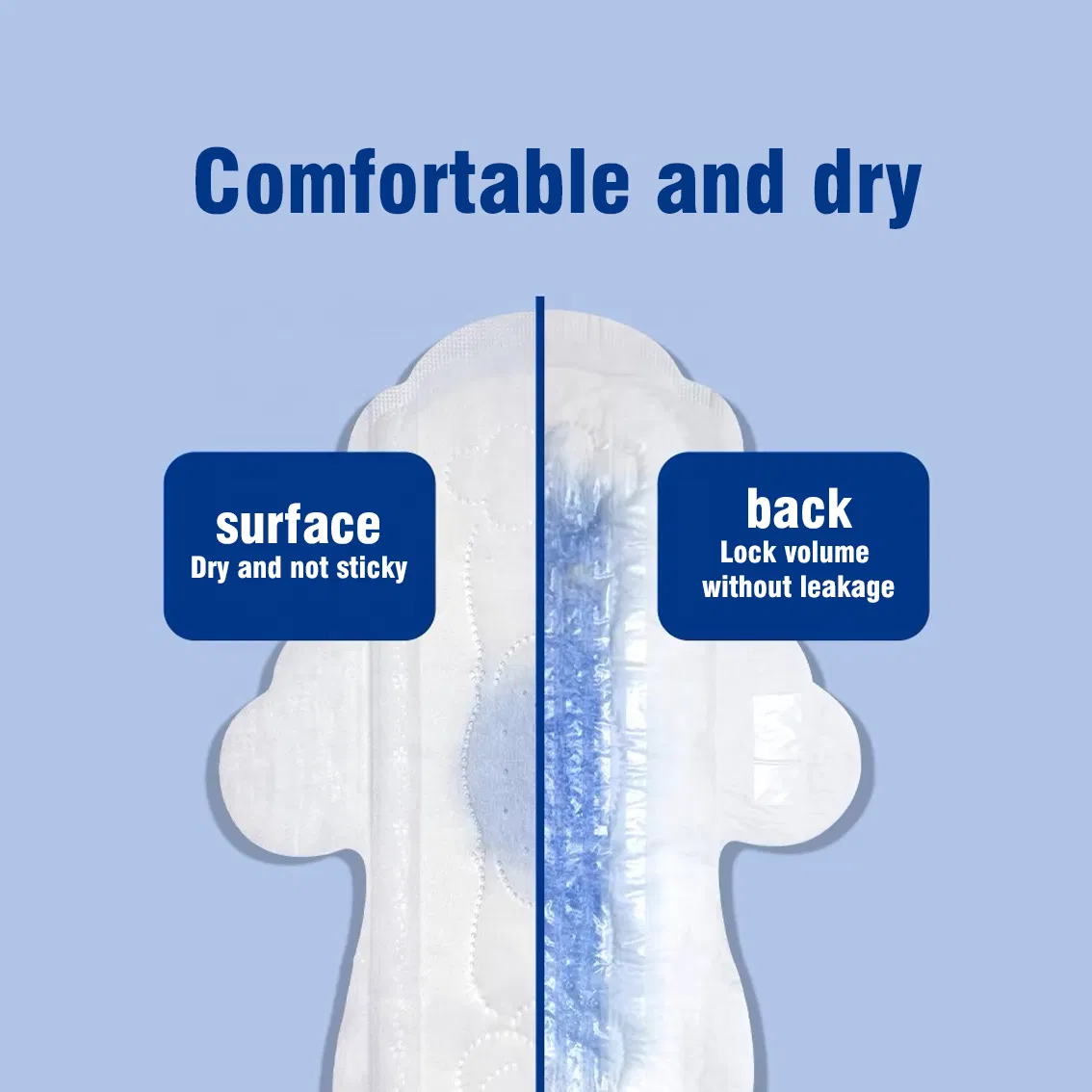 Compresas desechables orgánicas para un cuidado menstrual cómodo