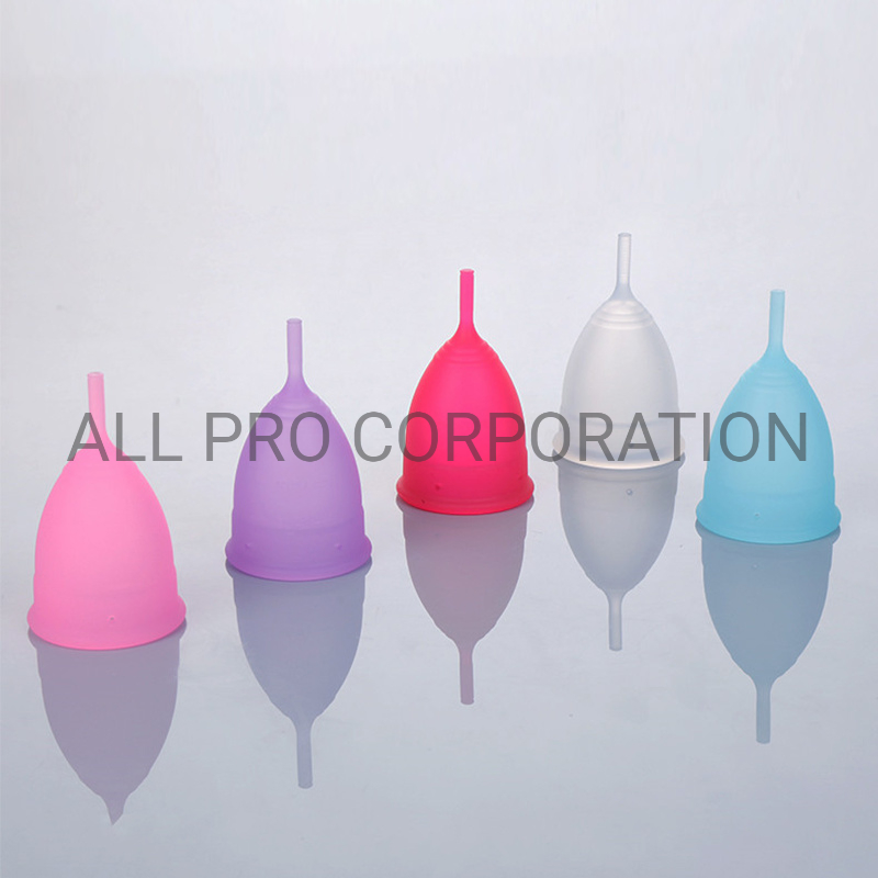 Copa Menstrual de Silicona Médica Reutilizable OEM de Venta Caliente para el Ciclo Menstrual