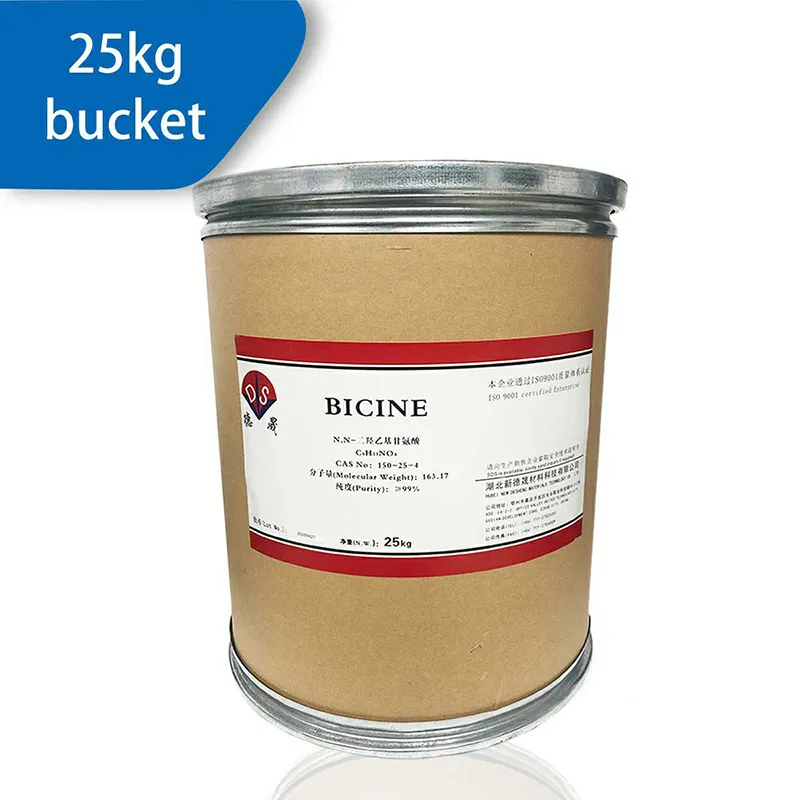 Mejor Precio Bicine Buffer N, N-Di (2-HYDROXYETHYL) Glicina 150-25-4 con Bajo Precio