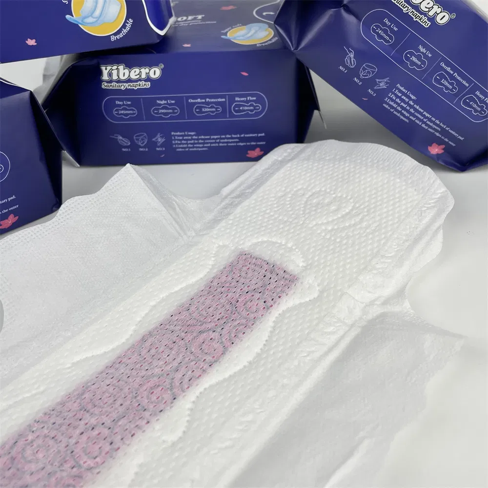 Compresas desechables ultra delgadas y transpirables para mujer, almohadillas nocturnas a precio de fábrica