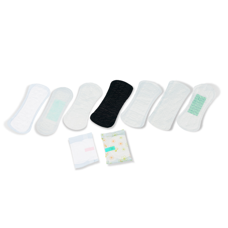 Nueva llegada de compresas desechables de algodón 100% biodegradables orgánicas