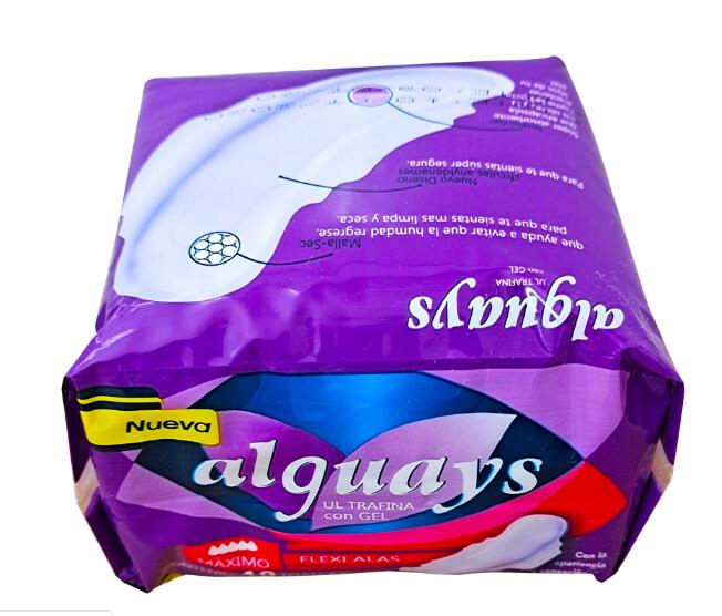 Compresas desechables para la noche, compresas femeninas, toallas sanitarias