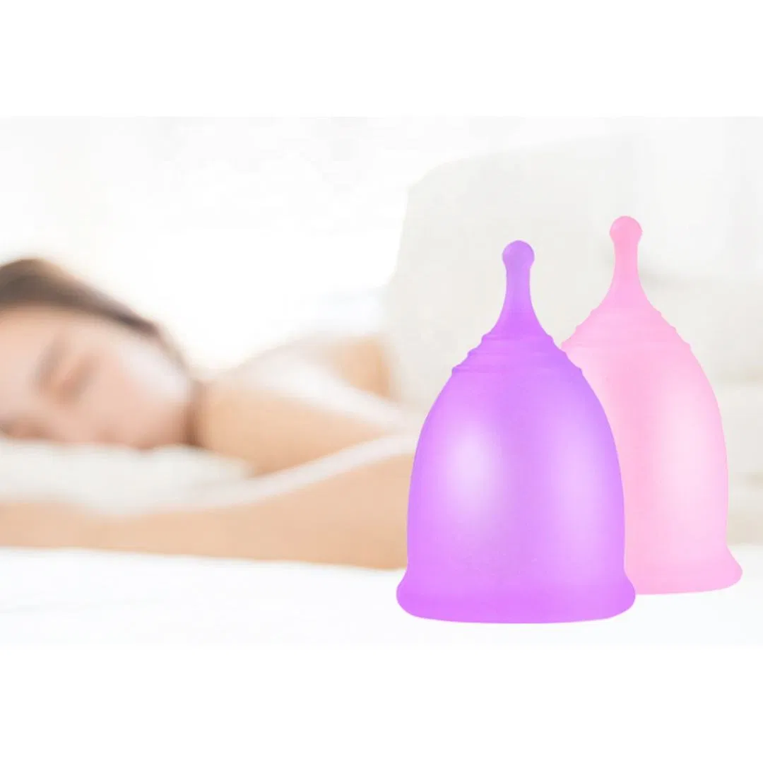 Copas menstruales de silicona médica reutilizables premium para venta al por mayor