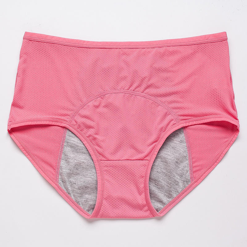 Pantalones menstruales a prueba de fugas de periodo fisiológico, pantalones sanitarios de tía, pantalones transpirables de cintura media alta, ropa interior para mujeres