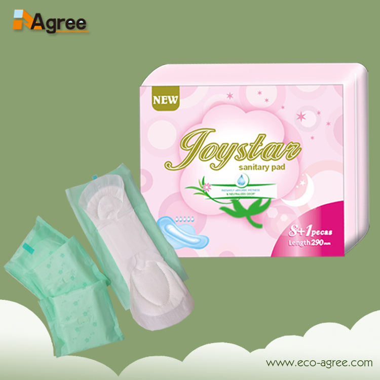 Toallas sanitarias reutilizables de iones negativos para la menstruación, compresas sanitarias, populares