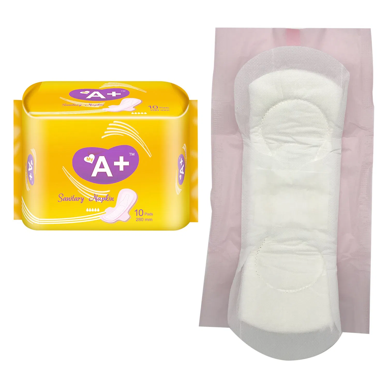 Fabricante de compresas de maternidad desechables superabsorbentes de malla