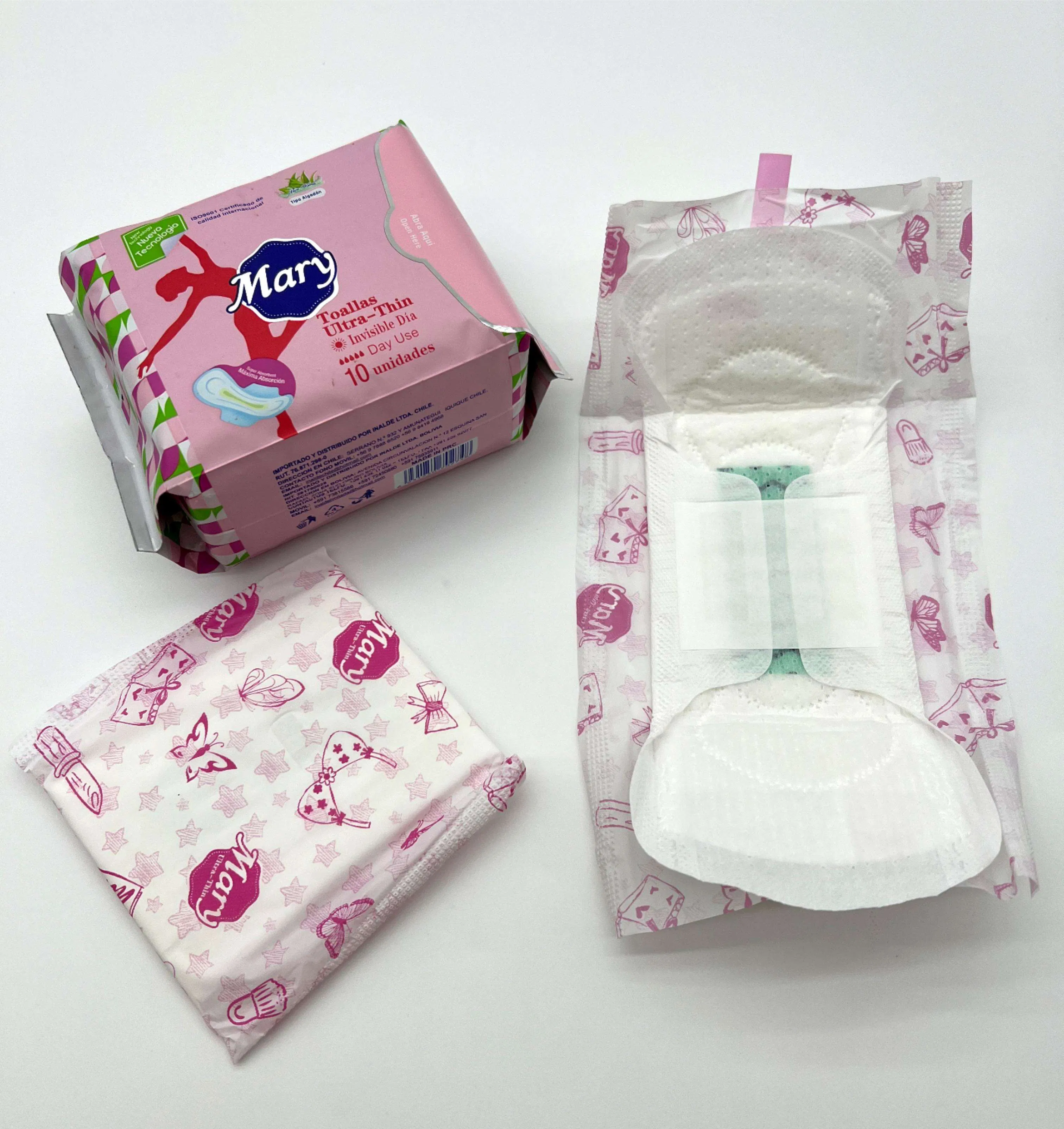 Protectores diarios de algodón vegetal premium para mujeres