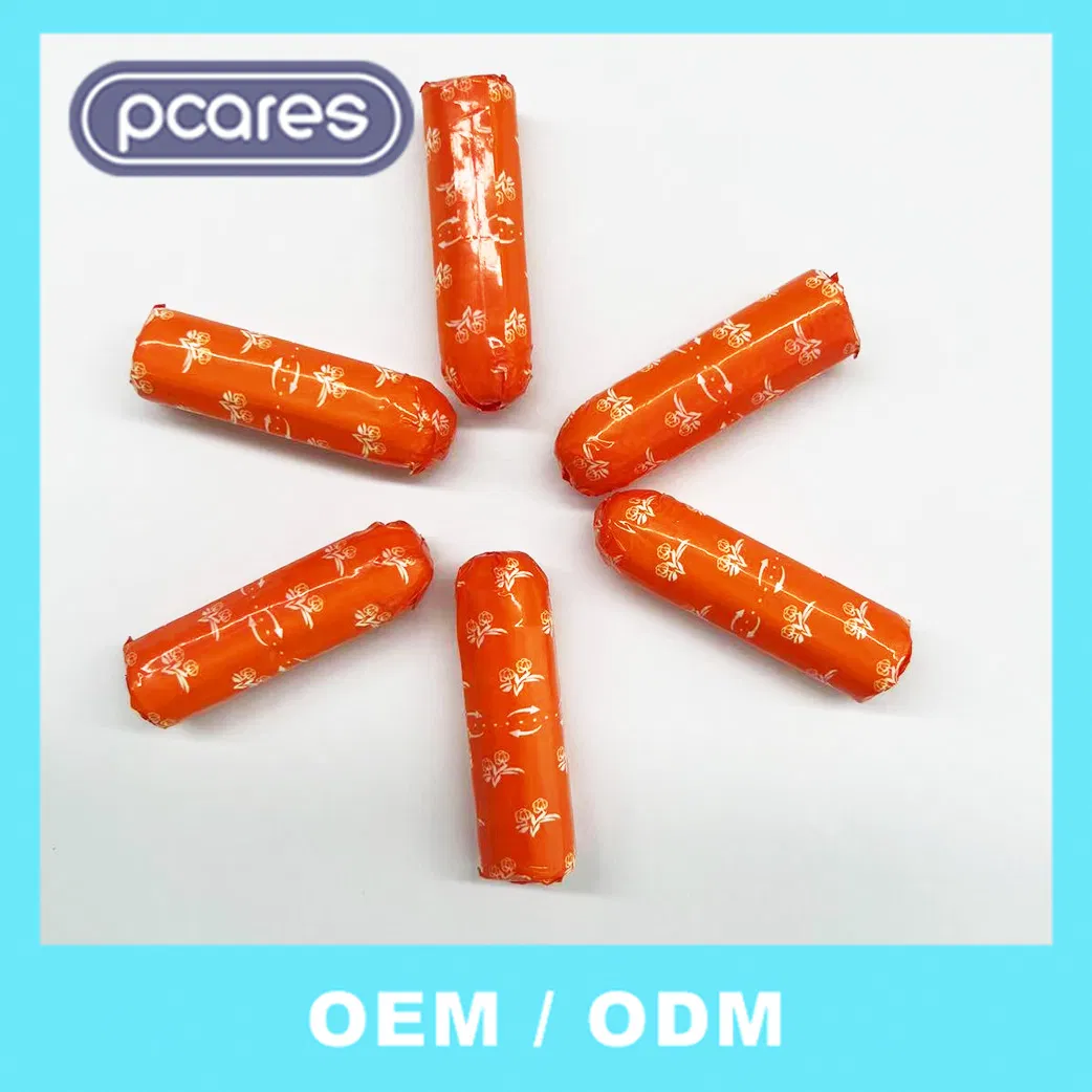 OEM ODM Tampones Super Absorbentes 100% Tampones de Algodón Orgánico 100% Viscosa de Alta Calidad de Absorbencia
