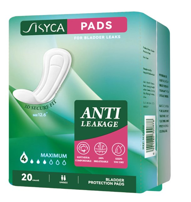 Compresas de maternidad naturales de super alta absorción para incontinencia femenina