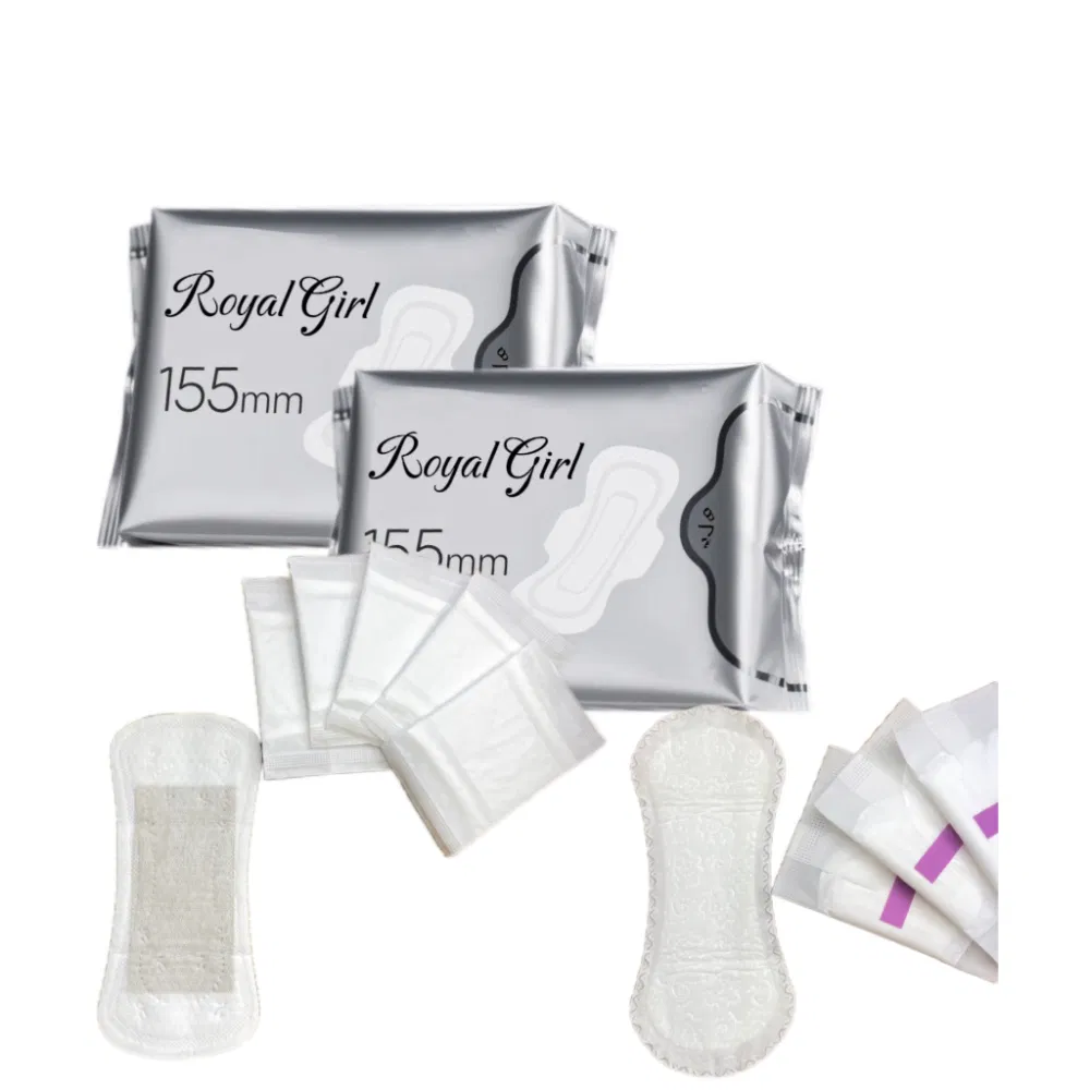 Al por mayor compresa femenina ultra delgada suave biodegradable antibacteriana
