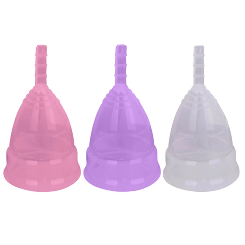 2020 Copa Menstrual Reutilizable de Silicona Médica Grado FDA Personalizada Sin Derrames al Por Mayor