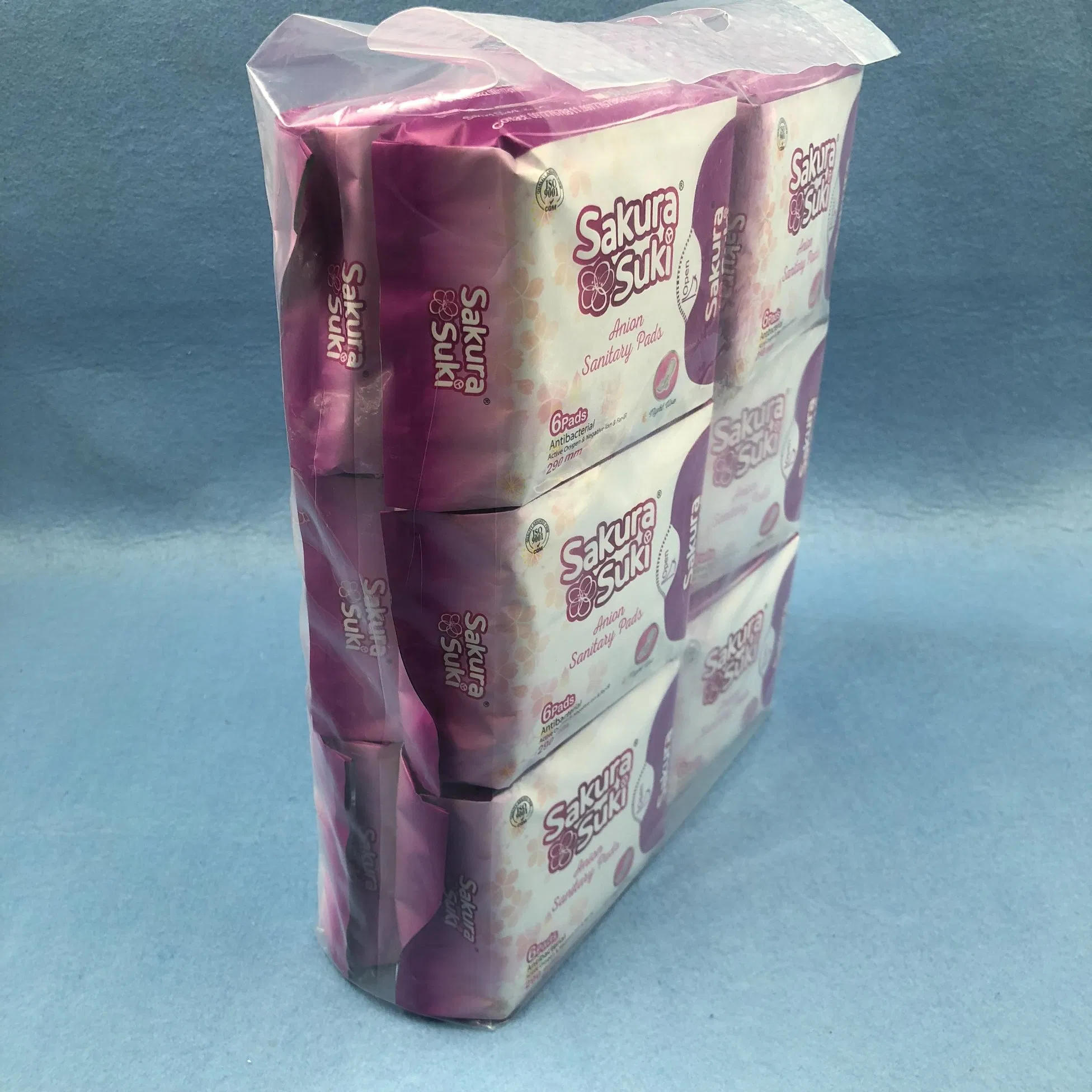 Compresa desechable regular para maternidad en forma recta 320mm compresa sanitaria para mujeres