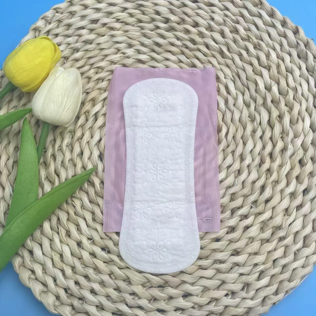 Compresas desechables de algodón orgánico para uso diario, suaves, transpirables, biodegradables y al por mayor