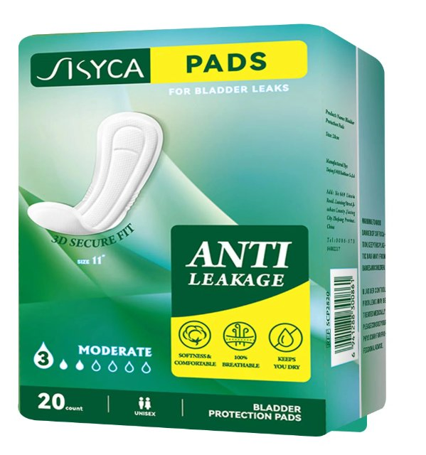 Compresas de maternidad naturales de super alta absorción para incontinencia femenina