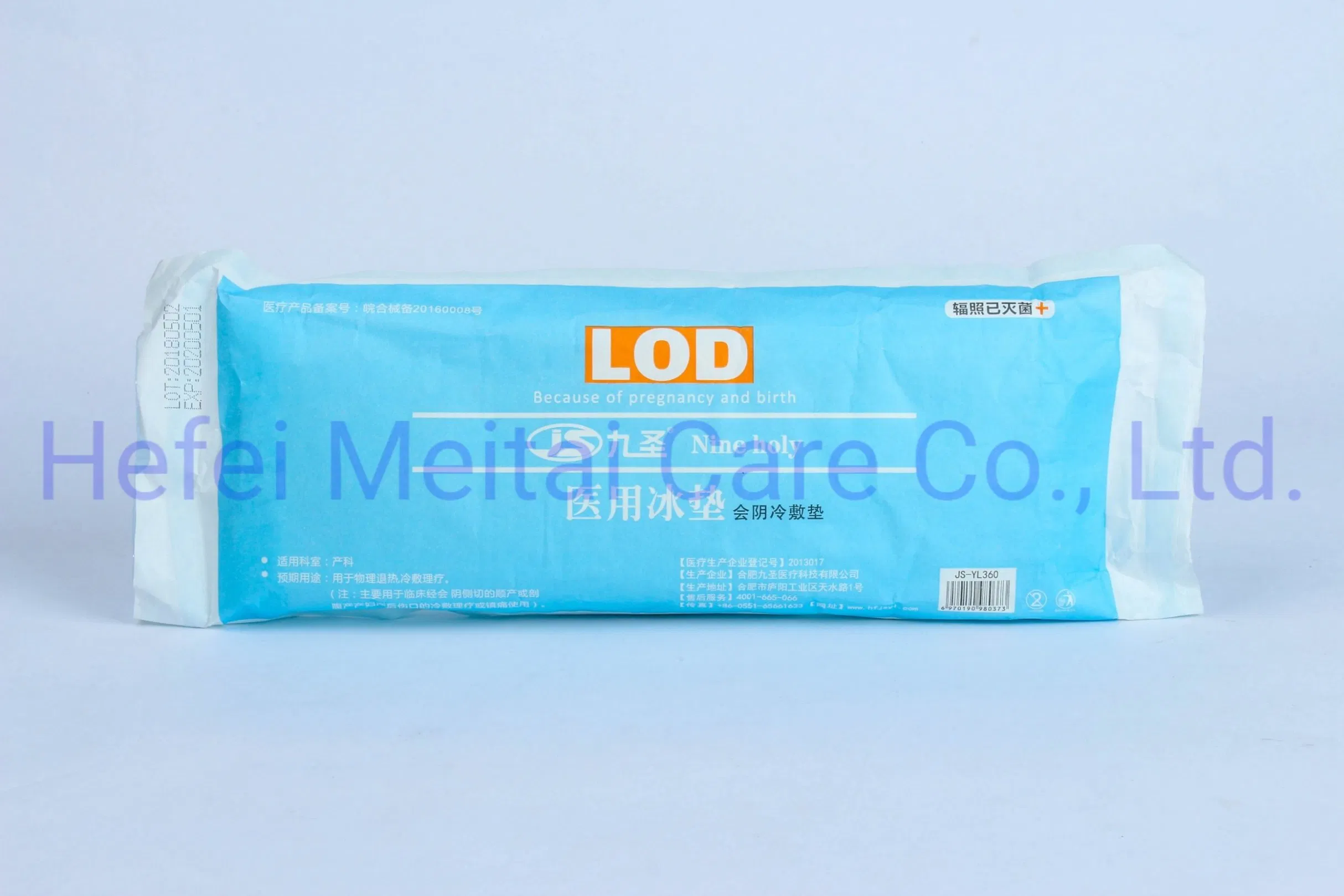 Toalla sanitaria de algodón orgánico natural para mujeres, alta absorción, sin alas