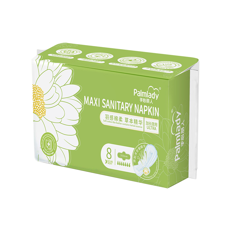 Palmlady Ultra Absorbente Compresa Menstrual para Piel Sensible