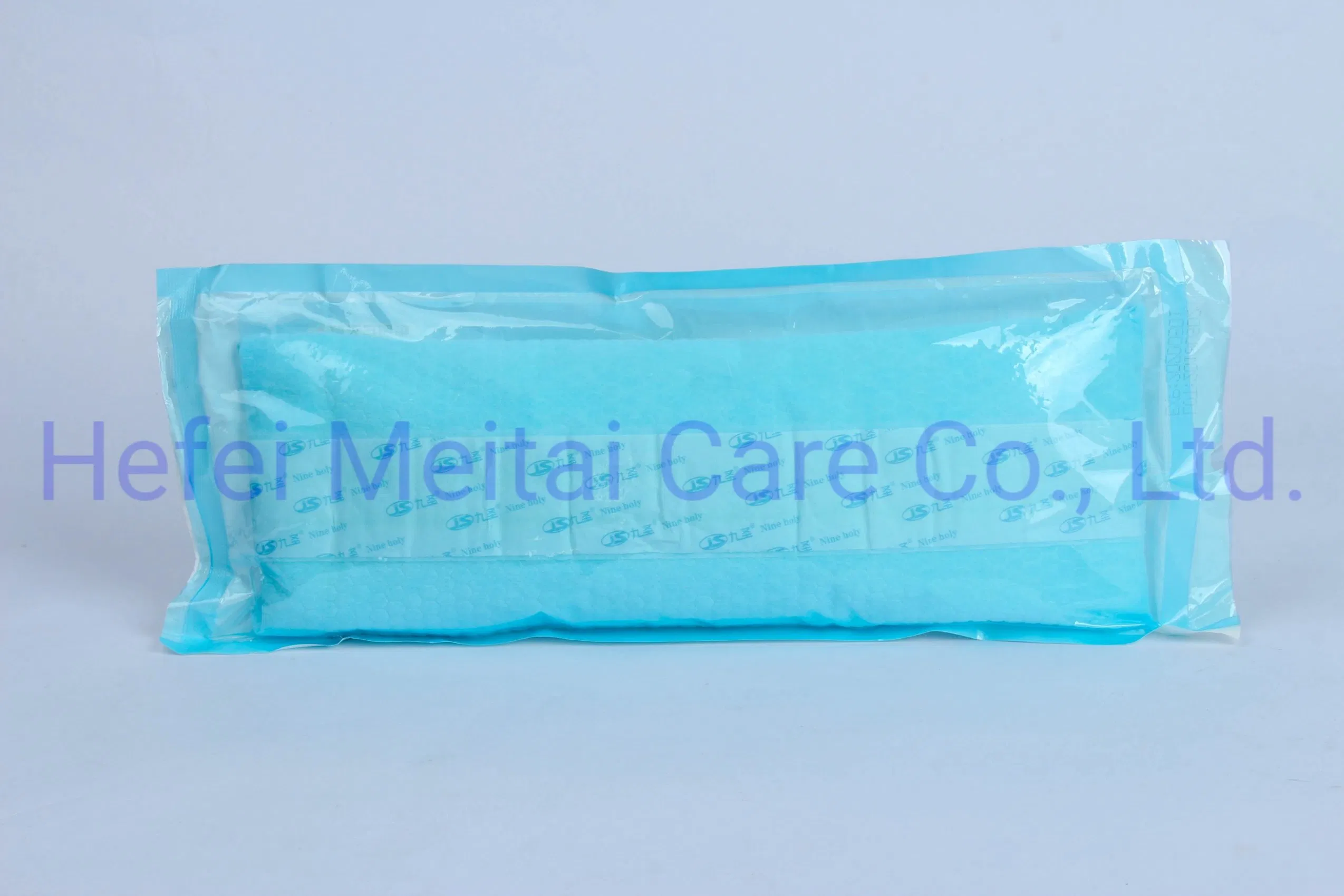Toalla sanitaria de algodón orgánico natural para mujeres, alta absorción, sin alas