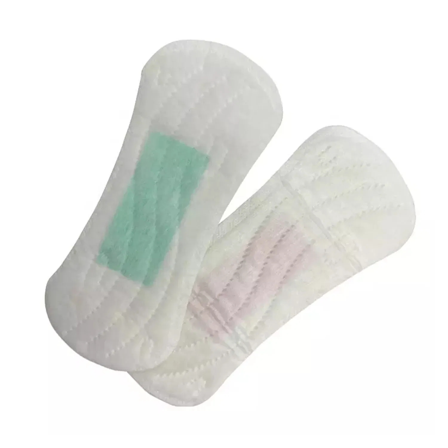 Precio mayorista barato OEM/ODM personalizar protectores diarios de algodón ultra transpirables sin alas
