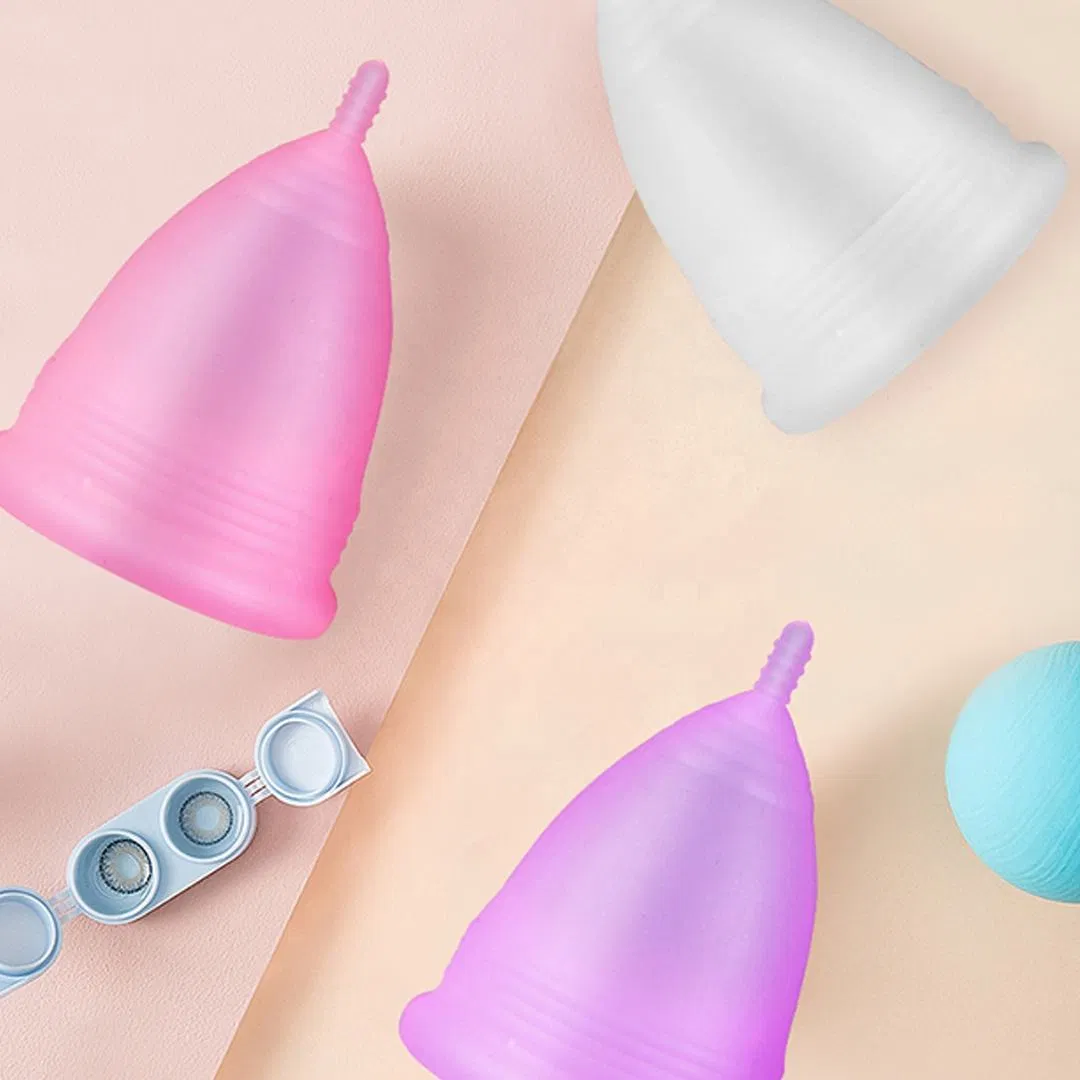 Copa menstrual de silicona segura y cómoda para mujeres, para uso durante todo el día
