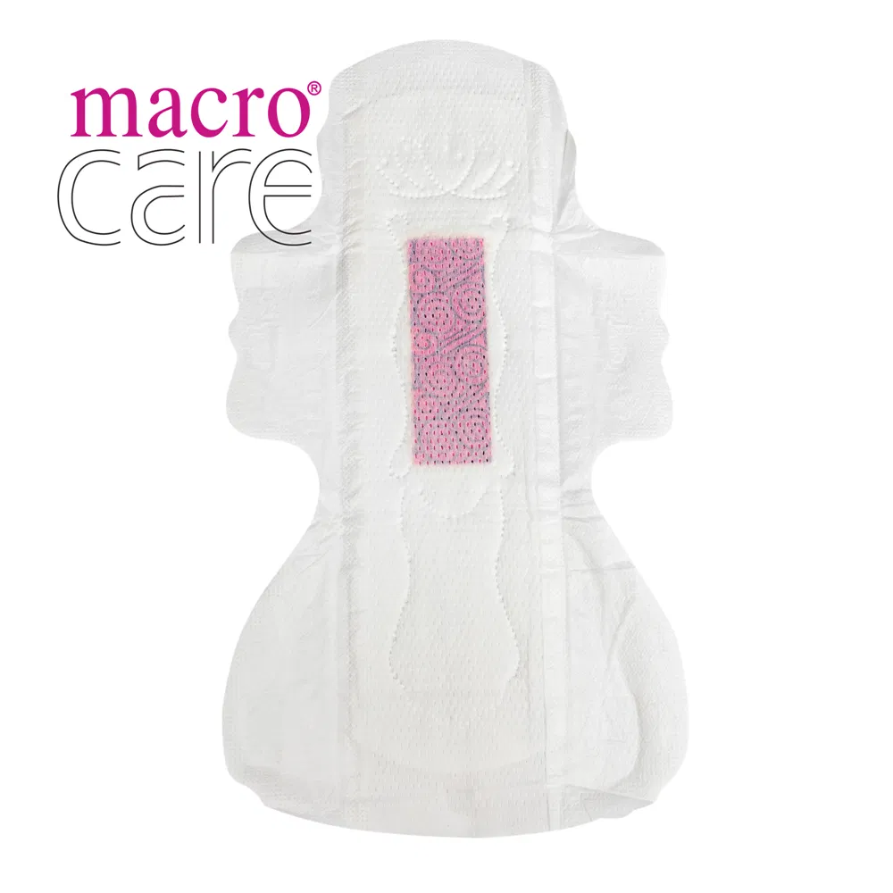 Protectores diarios de bambú biodegradable aniónicos de Macro Care 100% de algodón orgánico con hierbas