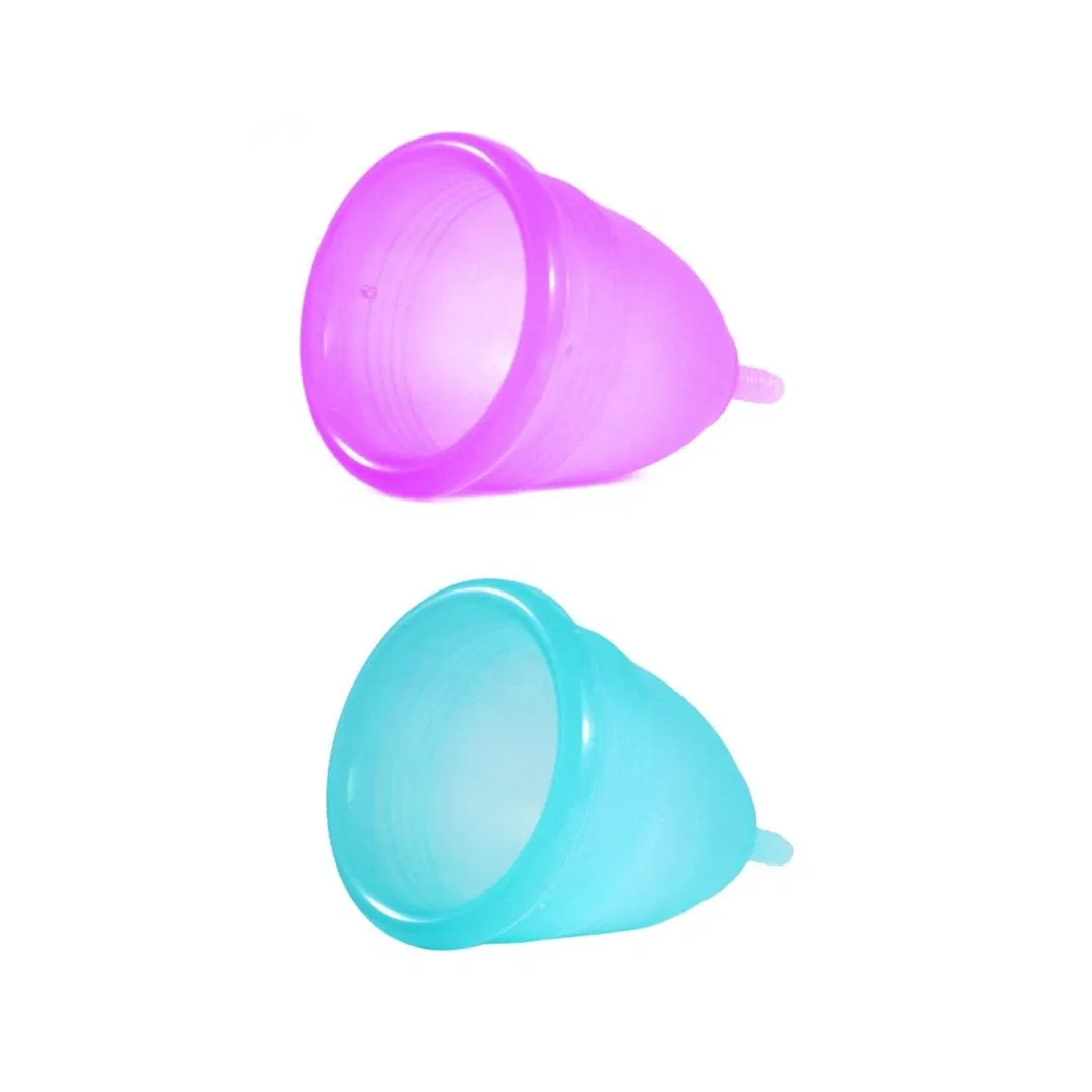 Copa menstrual de silicona segura y cómoda para mujeres, para uso durante todo el día