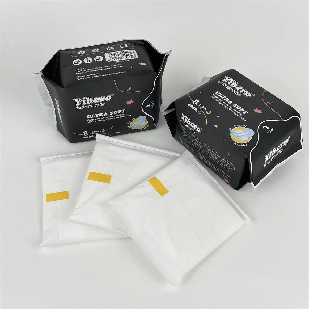 Toallas sanitarias de algodón orgánico con opciones de marca personalizadas