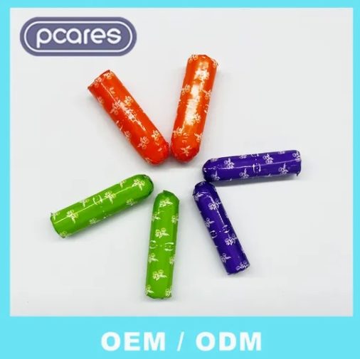 OEM ODM Tampones Super Absorbentes 100% Tampones de Algodón Orgánico 100% Viscosa de Alta Calidad de Absorbencia