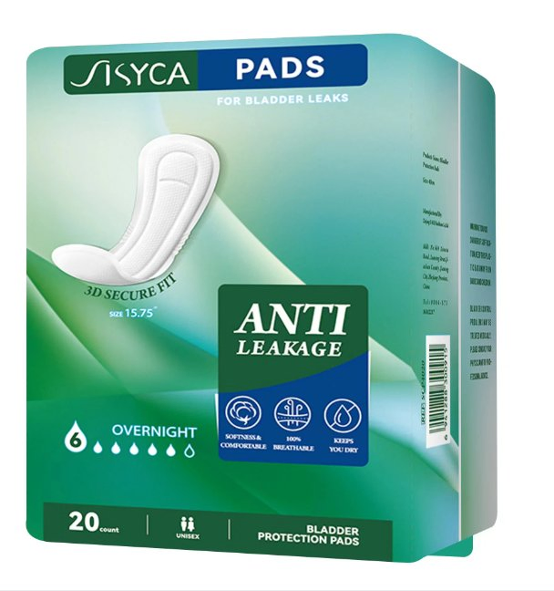Compresas de maternidad naturales de super alta absorción para incontinencia femenina