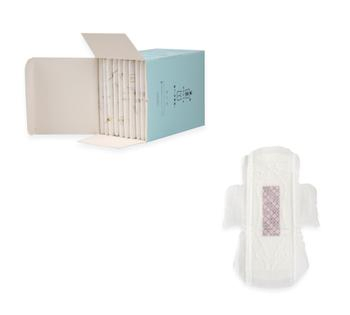 Muestras gratuitas de toallas sanitarias desechables para mujeres y hombres / protectores diarios