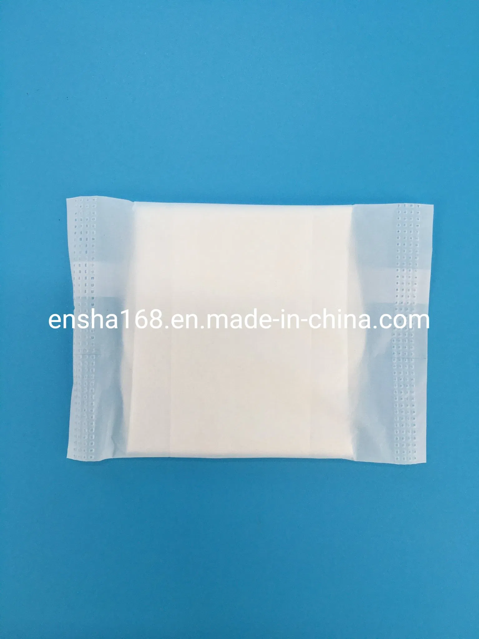 Compresa de algodón orgánico biodegradable controlada en calidad y ecológica para mujeres 100%