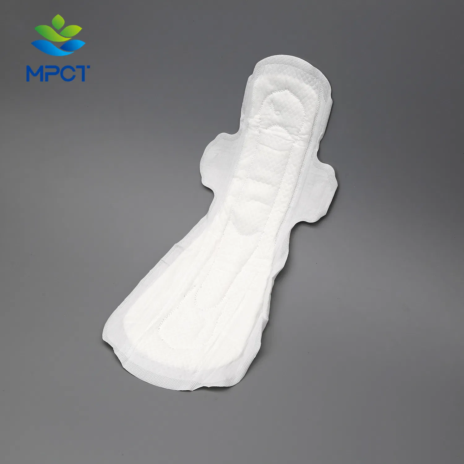 Nueva producción de moda, material de algodón orgánico, capas suaves, compresas sanitarias para ladies