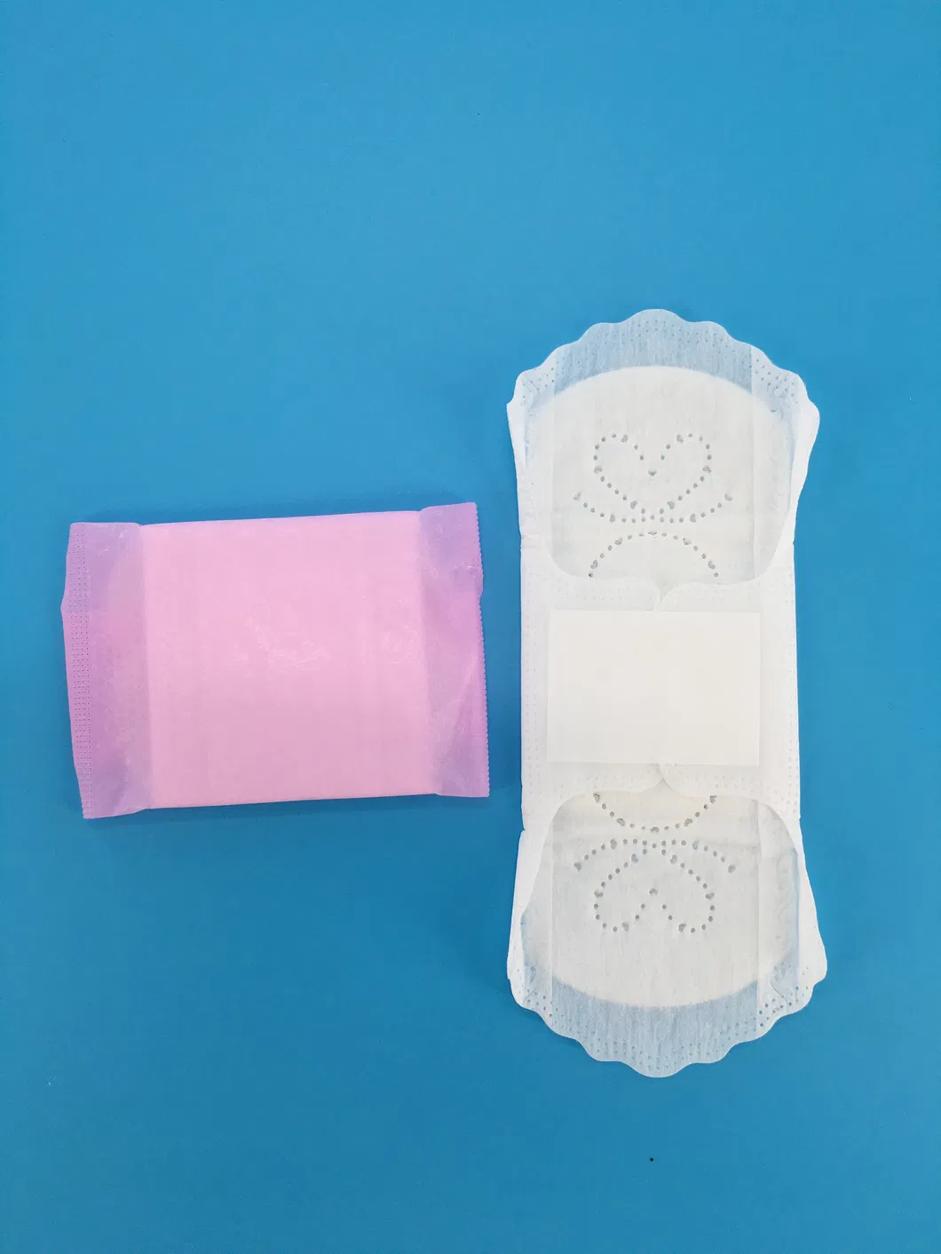 Compresa de algodón orgánico biodegradable controlada en calidad y ecológica para mujeres 100%