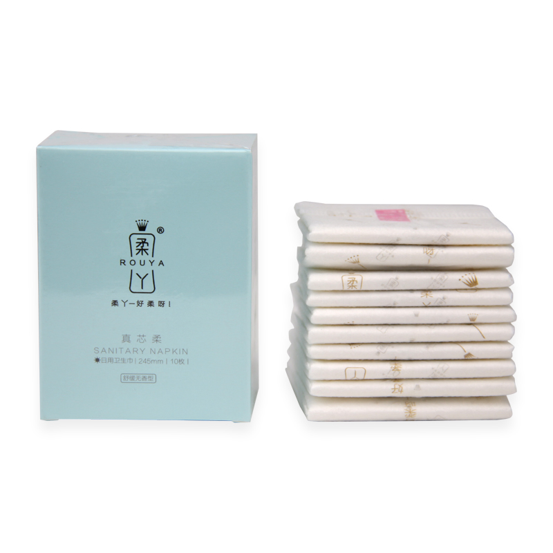 Toallas menstruales desechables de bambú de algodón orgánico de China