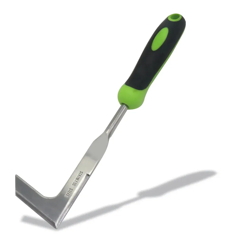 L-Shaped Crack Weeder Garden Manual Weeding Tool Stainless Steel Weeding Device Ripper Rooter Gardening Tools