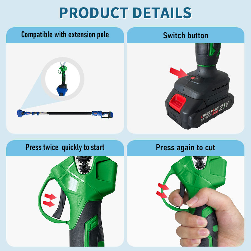 Brushless Cordless Pruning Shear with Lithium Battery for Branches Cutting (CDPS032-25)