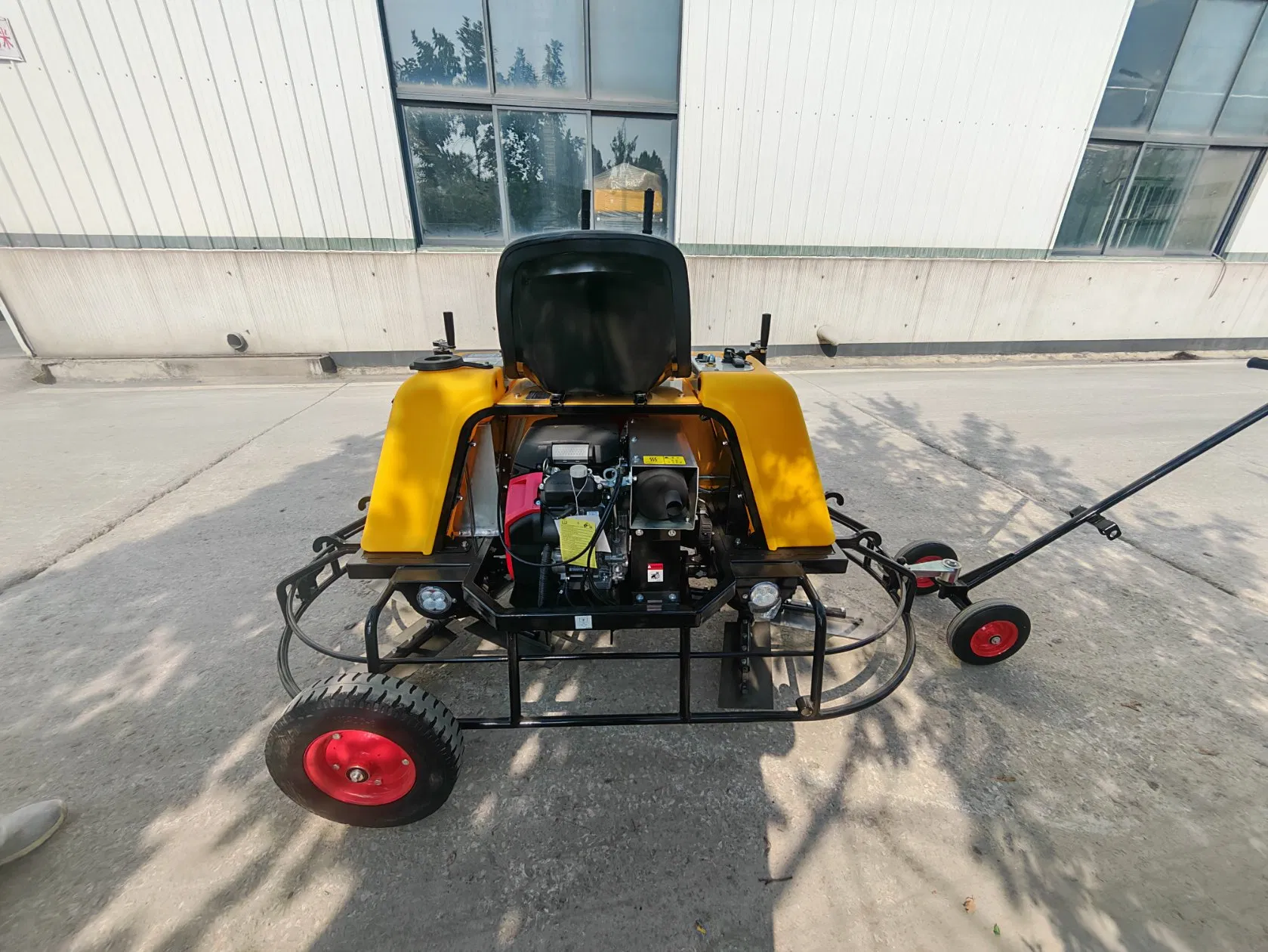 Ride on Type Gasoline Powered Concrete Trowel Machine for Concrete Surface Smoothing