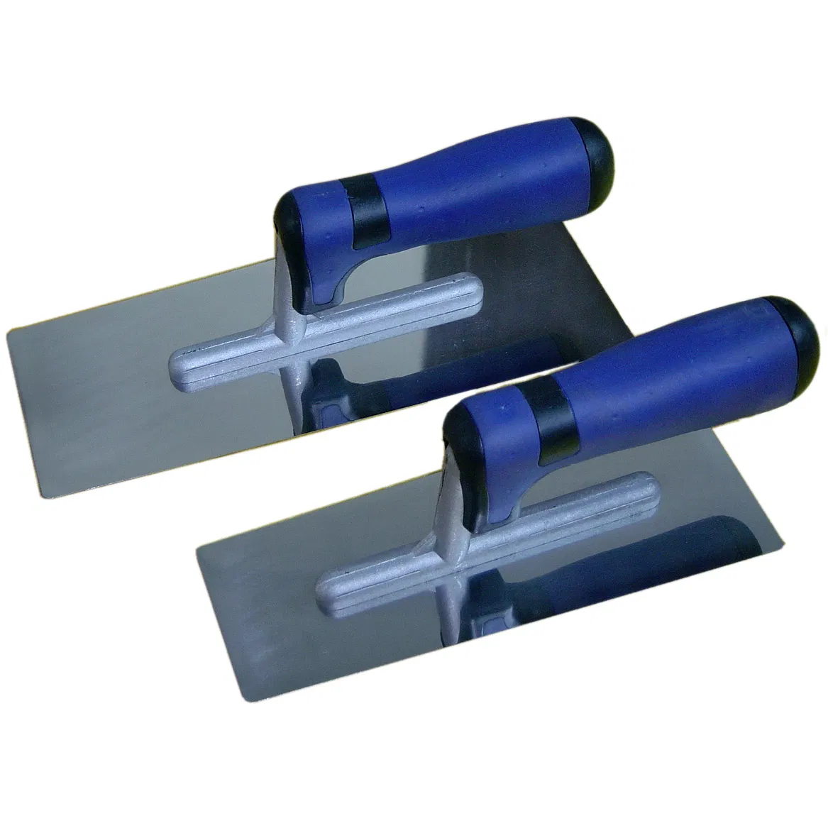 280mm X 130mm Stainless Steel 0.7mm Thickness Dichromatic Handle Notched Trowels