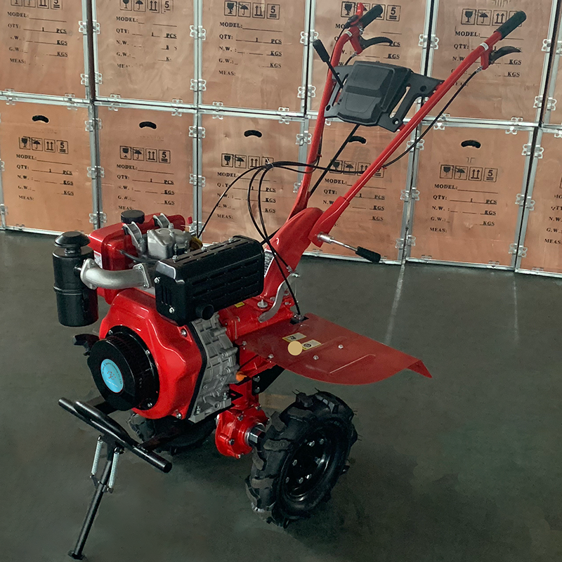Jc186f Hand-Start Walking Tractor Cultivator for Efficient Weeding Tiller