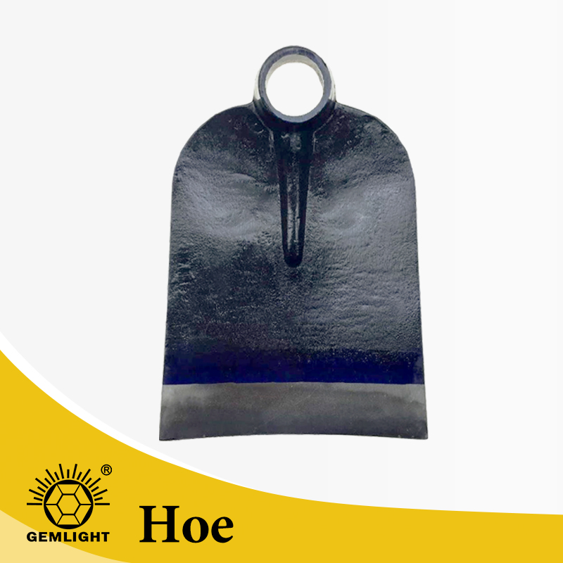 Farm Hoe Rail Steel Headed Hand Plastic Tool Hoe with Handle