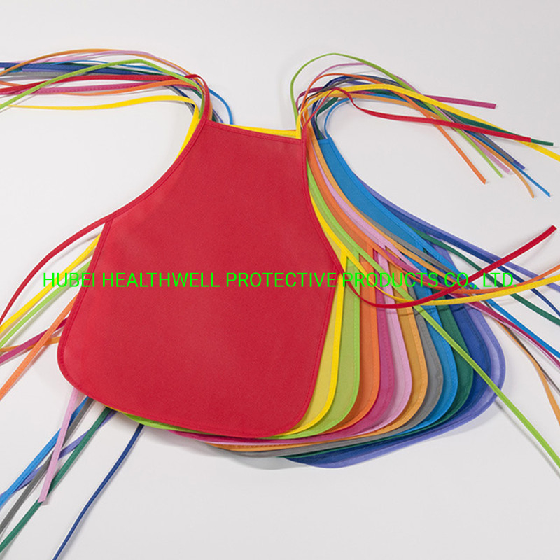 Cute Kid Children Kitchen Baking Painting Apron Baby Art Cooking Craft Bib Apron Household Cleaning Tools