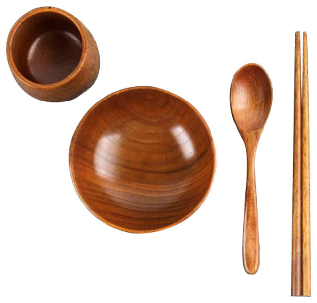 Customizable Logo High-Quality Natural and Environmentally Friendly Wooden Kitchen Tableware