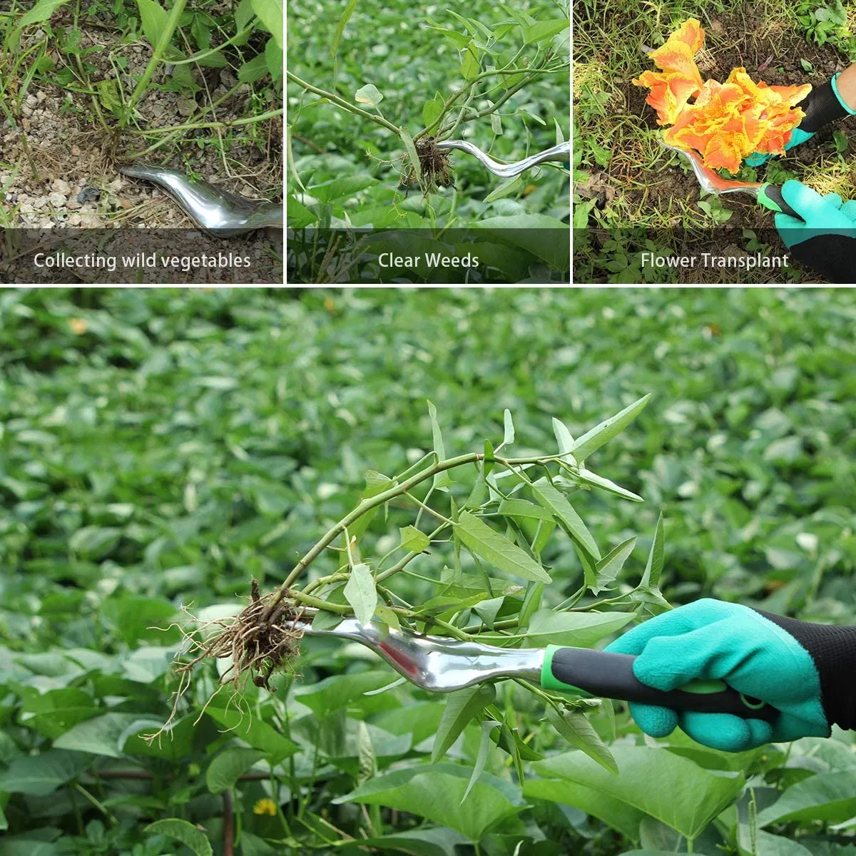 Garden Trowel/Transplanting Spade/Fork/Cultivator/Weeder Hand Tool Sets