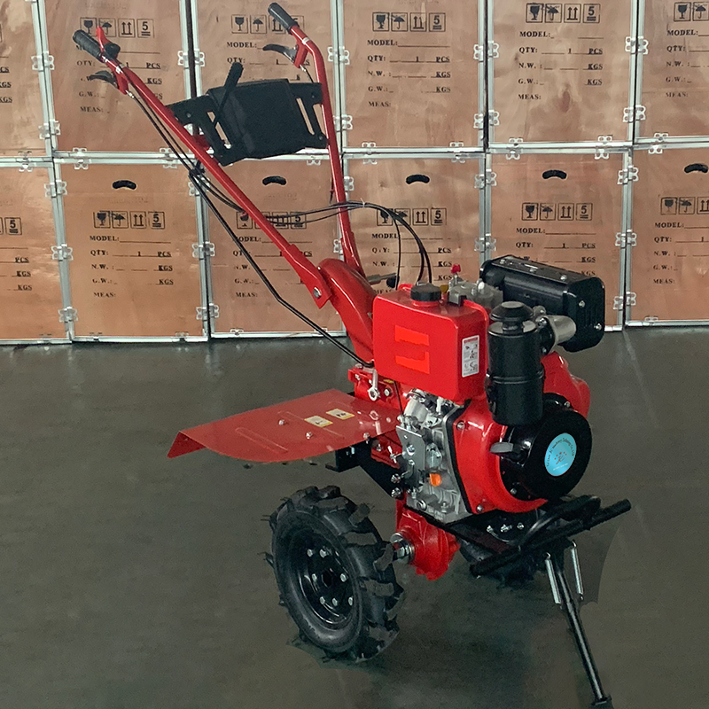 Jc186f Hand-Start Walking Tractor Cultivator for Efficient Weeding Tiller