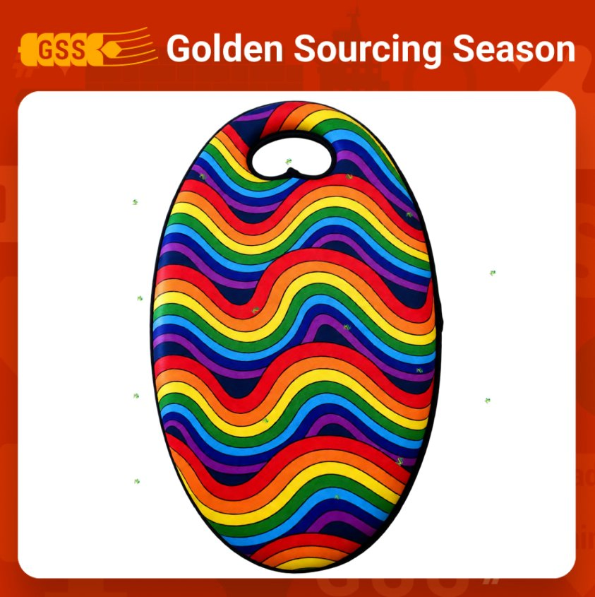 Ergonomic Garden Kneeling Pad with Bright Colors for Gardening Job
