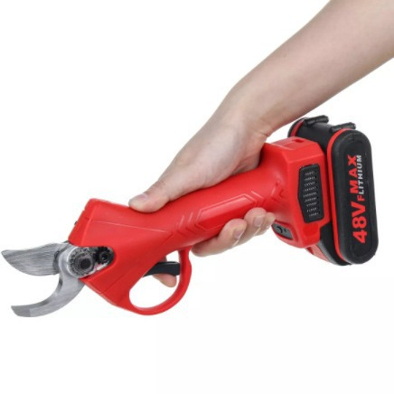 China Supplier Steel Blade Bypass Pruning Shears Forged Aluminum Handle 30mm Cutting Capacity