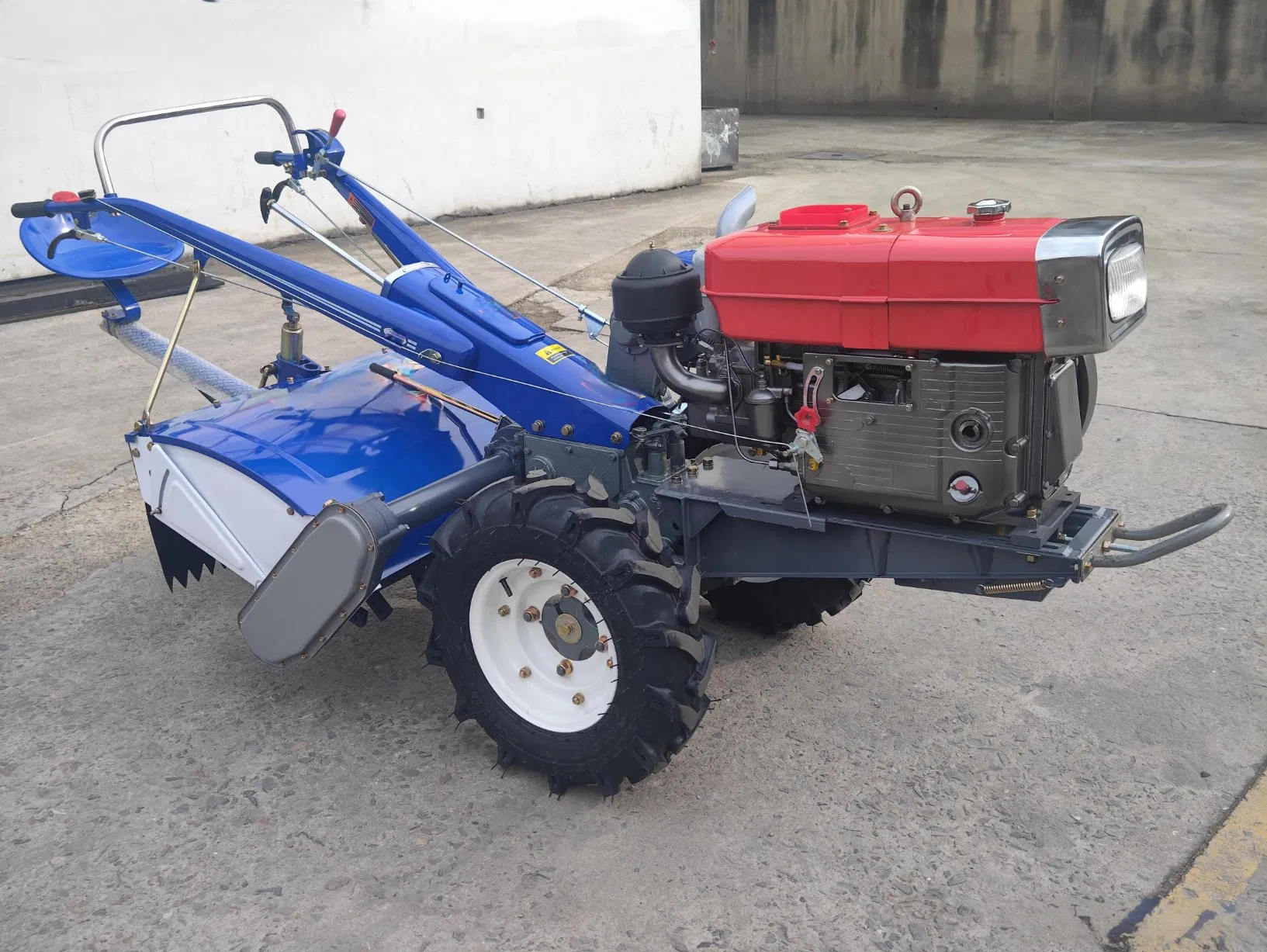 Hand Push Walking Mini Tiller Cultivator 18 HP Diesel